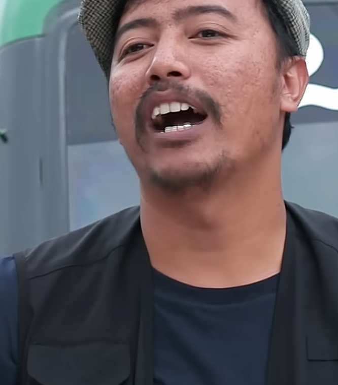 Nandi Juliawan atau Encuy Preman Pensiun. (TikTok)